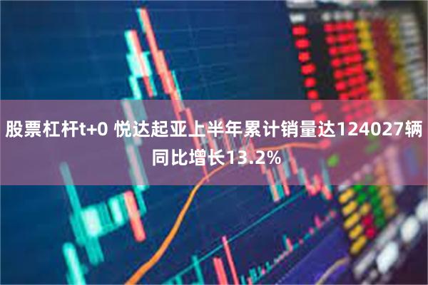 股票杠杆t+0 悦达起亚上半年累计销量达124027辆 同比增长13.2%