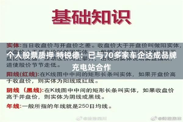 个人股票质押 特锐德：已与70多家车企达成品牌充电站合作