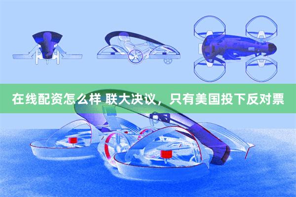 在线配资怎么样 联大决议，只有美国投下反对票