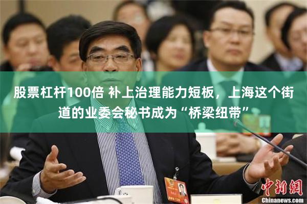 股票杠杆100倍 补上治理能力短板，上海这个街道的业委会秘书成为“桥梁纽带”